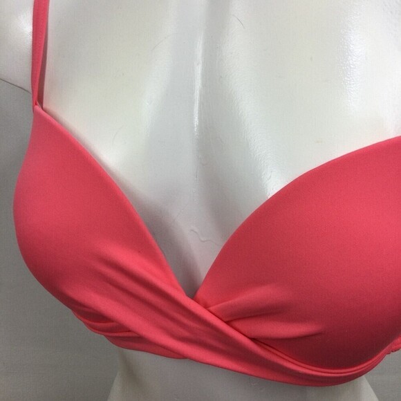 Kate Spade Women Bright Peony Spring Twisted Tie Bikini Bra Top S20280 Large NWT - Picture 2 of 11